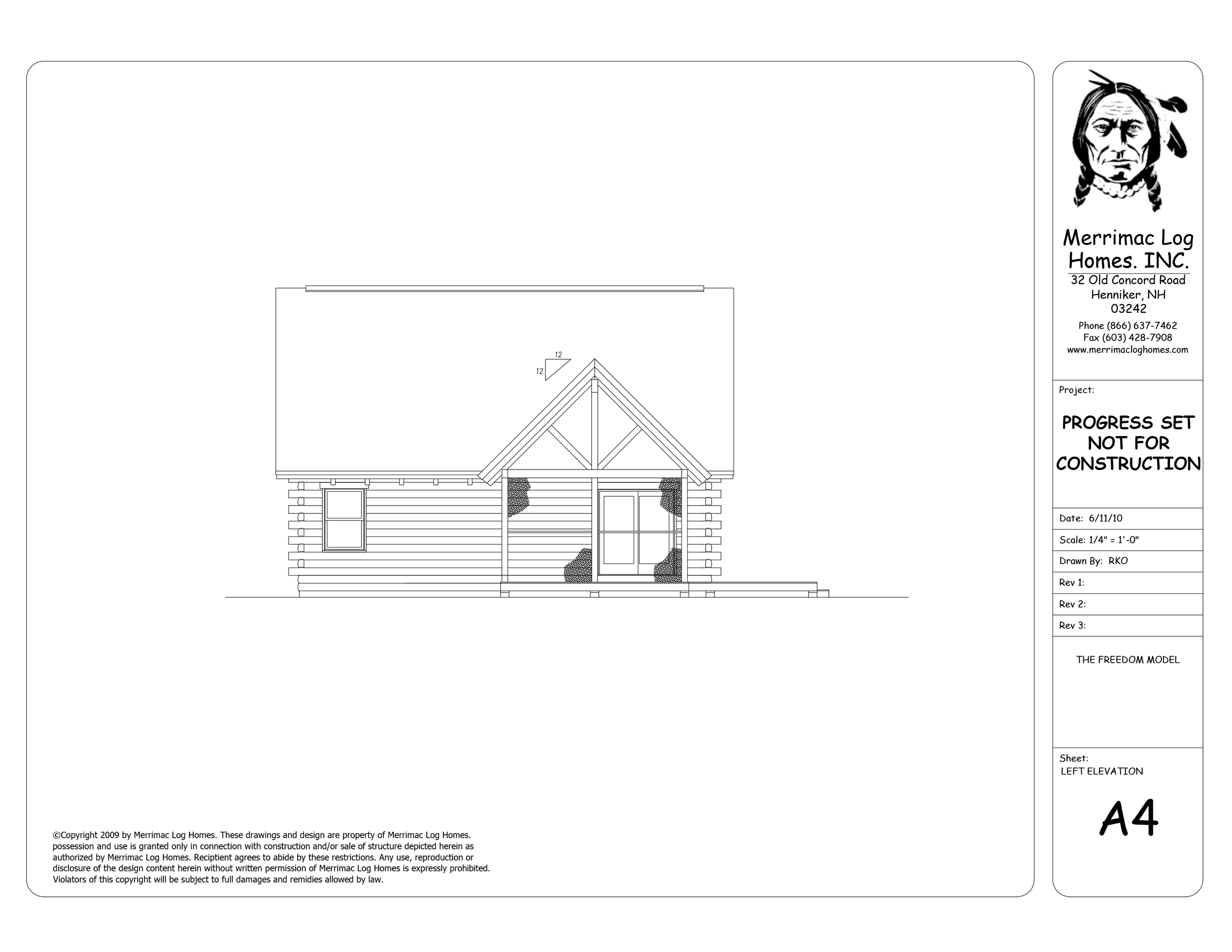 Freedom Left Elevation