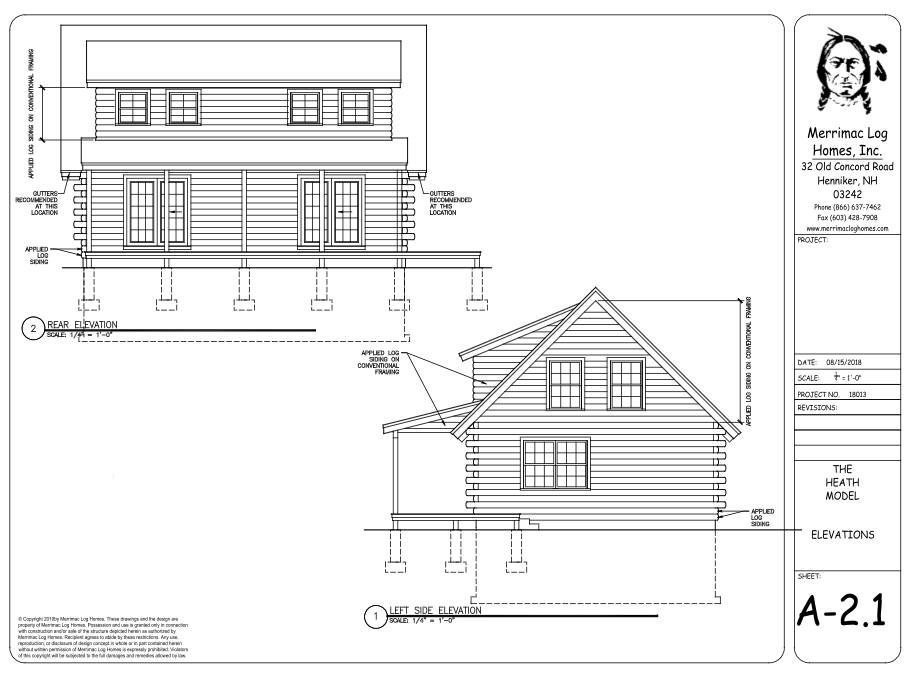 Heath Front Elevation
