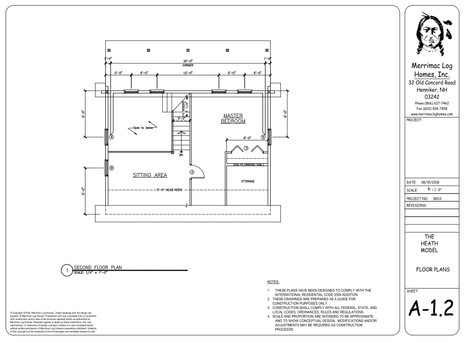 Heath Second Floor Plan