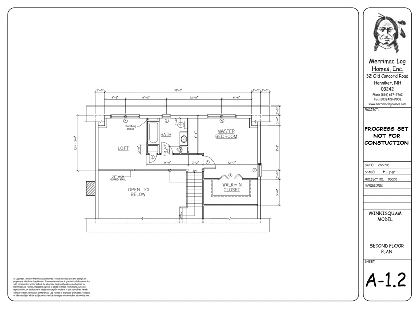 Winnisquam Second Floor Plan